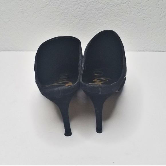 Sam Edelman Black Suede Oran Dress Mules - Picture 6 of 8